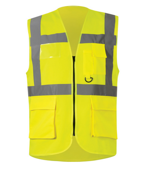 Halo Hi-Vis Executive Vest (En20471) Yellow (L)