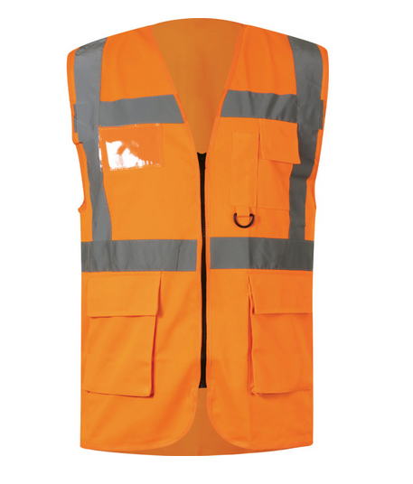 Halo Hi-Vis Executive Vest (En20471) Orange (L)