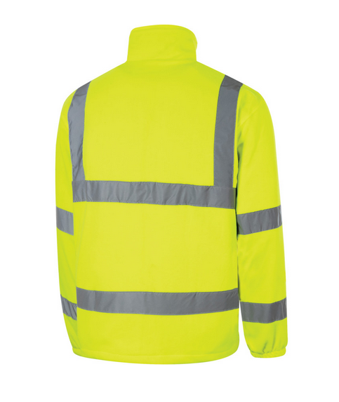 Halo Hi-Vis Fleece Jacket (En20471) Yellow (2Xl)