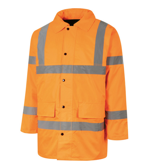 Halo Hi-Vis Waterproof Coat Cl3 (En20471) Orange (4Xl)