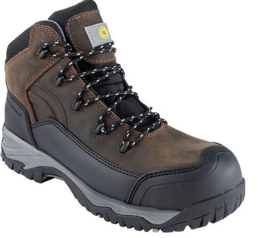 Halo Ladies Brown Hiker Boot S3 Src Size-8