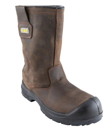 Halo Rigger Boot Brown S3 Src Size-6