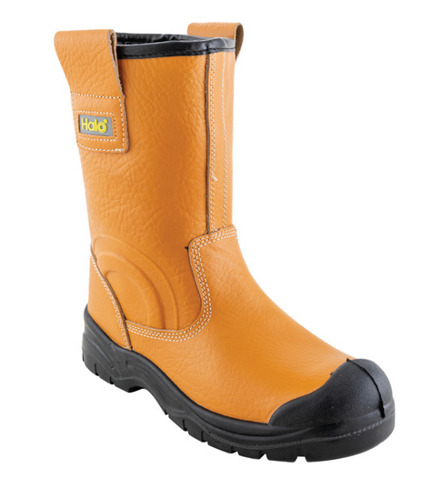 Halo Rigger Boot Tan S1P Src Size-13