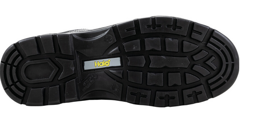 Halo Shoe Black 4 Eyelet S1P S Rc Size-3