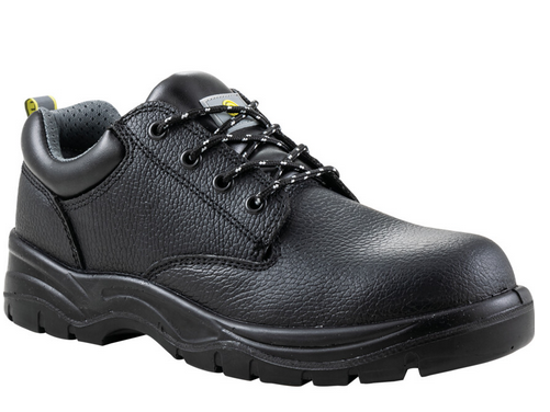 Halo Shoe Black 4 Eyelet S1P S Rc Size-7