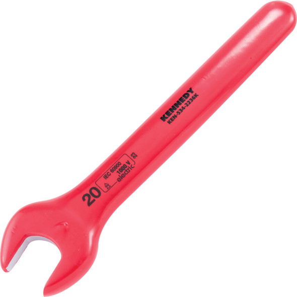 Kennedy 20mm Insulated Open Jaw Wrench Din 7446 - KEN5342236K