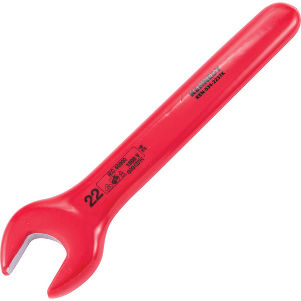Kennedy 22mm Insulated Open Jaw Wrench Din 7446 - KEN5342237K