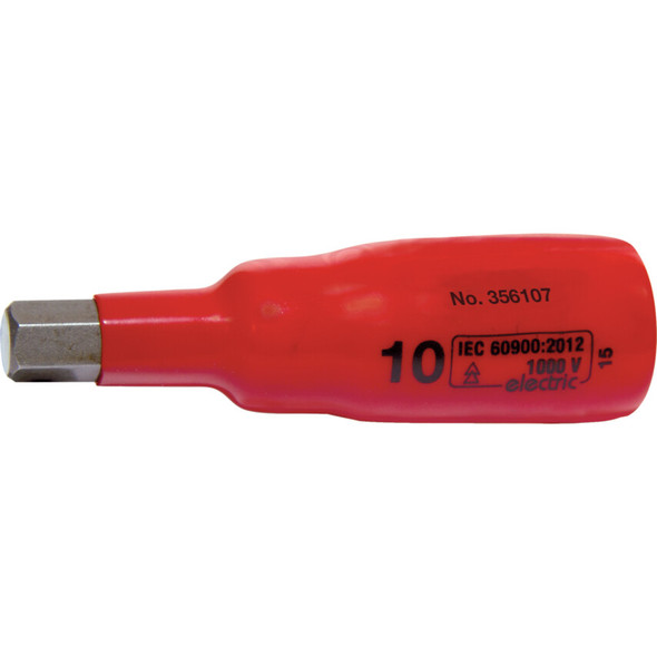 Kennedy 8mm Insulated Hexagonal Socket 1/2" Sq/Dr - 1000 V - KEN5342501K