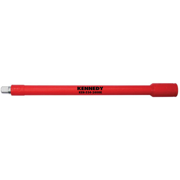 Kennedy 100mm Insulated Extension Bar 1/4" Sq/Dr - 1000 V - KEN5342410K