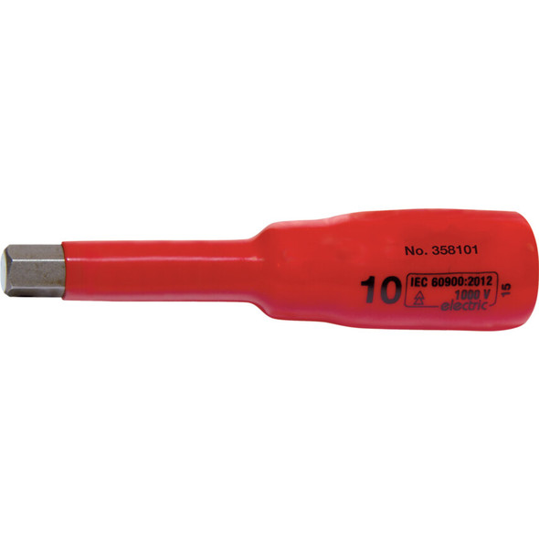 Kennedy 10mm Insulated Deep Hexagonal Socket 1/2" Sq/Dr - 1000 V - KEN5342511K