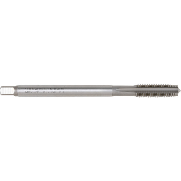 Sherwood 8.0X1.25mm HSSgt Long Shank Second Tap