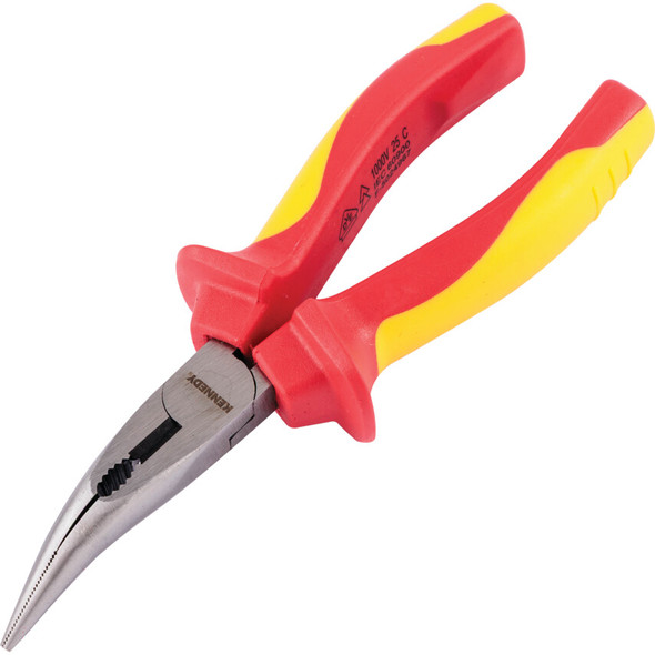 KENNEDY SE Insulated Bent Nose Plier-6"/160mm
