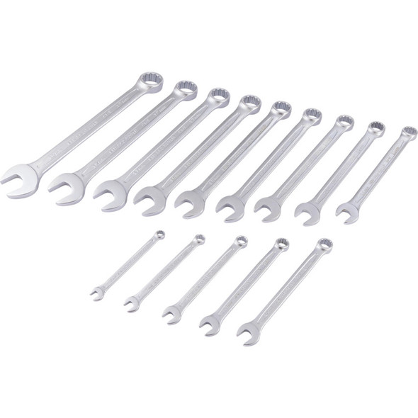KENNEDY SE 6-19MM CV COMBINATION SPANNER SET 14PC