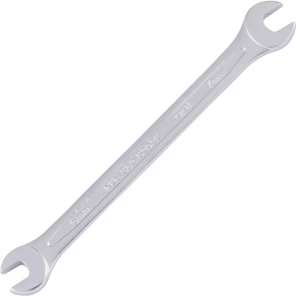 KENNEDY SE 6X7MM CHROME VANADIUM O/END SPANNER