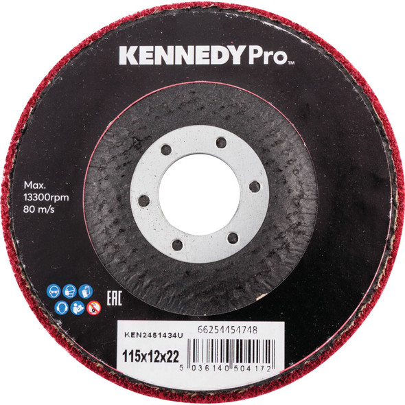 KENNEDYPRO 115mm KENNEDY PRO NON-WOVEN RAPIDBLEND DISC