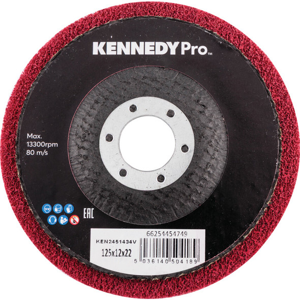 KENNEDYPRO 125mm NON-WOVEN RAPID BLEND DISC