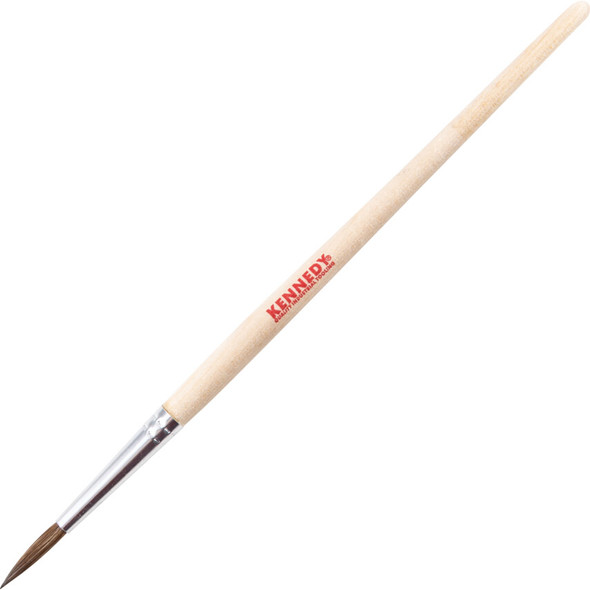 KENNEDY No.6 SOFT HAIR ARTIST BRUSH WOODEN HANDLE
