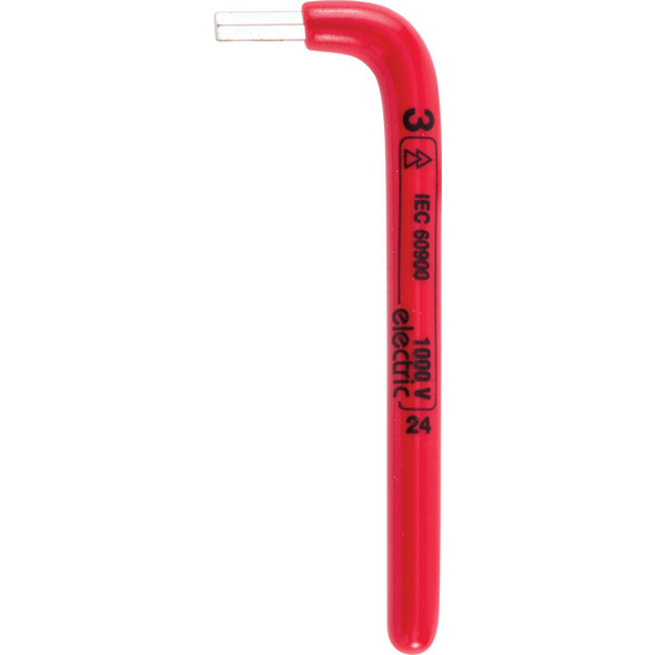 KENNEDY 65 X 3mm INSULATED HEXAGON KEY SAFETY DIP-INSULATION DIN 911