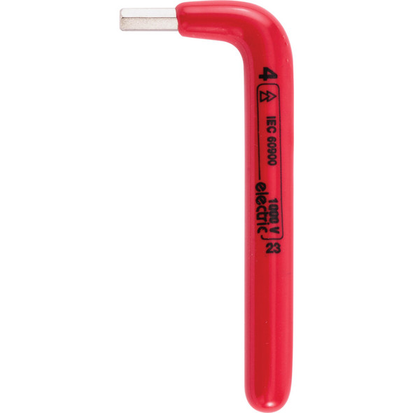 KENNEDY 70 X 4mm INSULATED HEXAGON KEY SAFETY DIP-INSULATION DIN 911