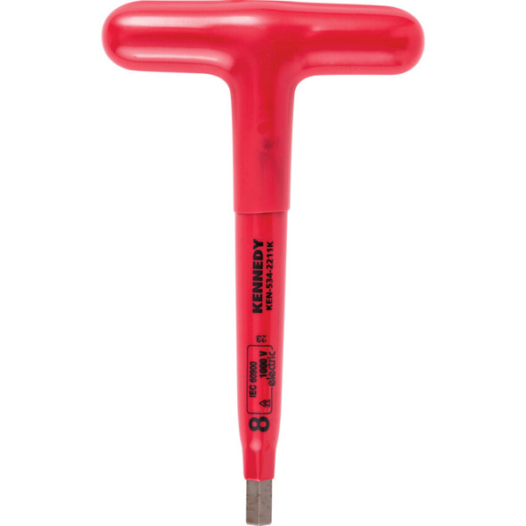 KENNEDY 150 X 8mm INSULATED KEY FOR HEXAGONAL SCREWS