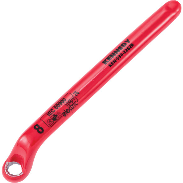 KENNEDY 8mm INSULATED RING SPANNER DOUBLETRIANGLE 1000 V
