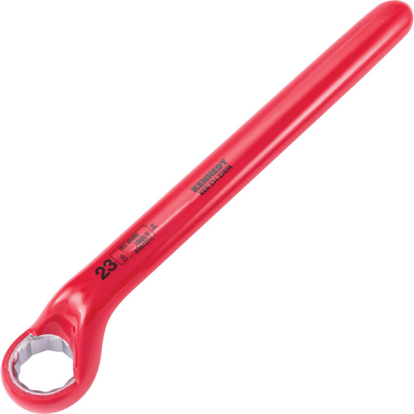 KENNEDY 23mm INSULATED RING SPANNERDOUBLE TRIANGLE 1000 V