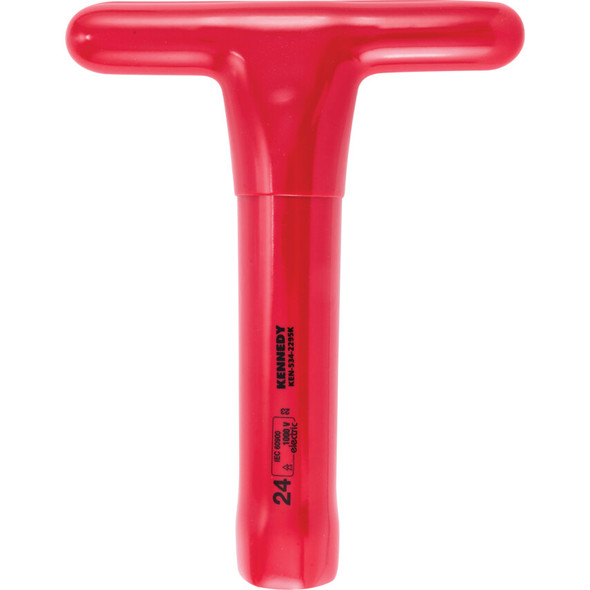 KENNEDY 200 X 24mm INSULATED T-SOCKET WRENCH 1000 V - DIN 7440