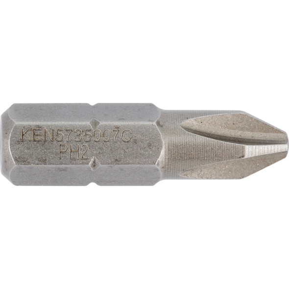 KENNEDY No.2R CROSS/PT SCREWDRIVER BIT 1/4" HEX STD