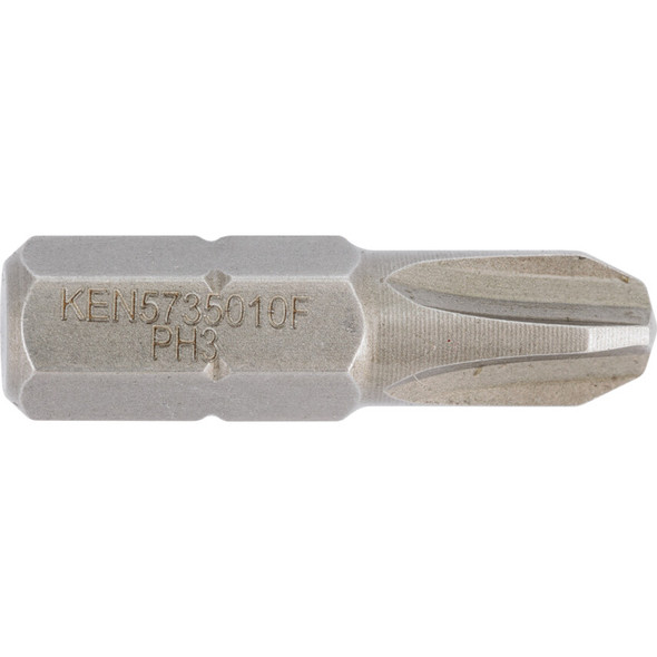 KENNEDY No.3 CROSS/PT SCREWDRIVER BIT 1/4" HEX STD