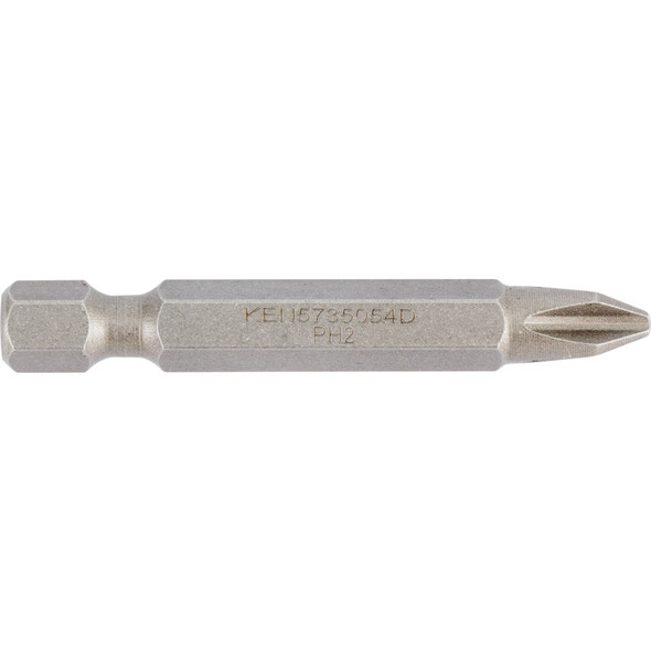 KENNEDY No.2 CROSS/PT SCREWDRIVER BIT 1/4" HEX L/S