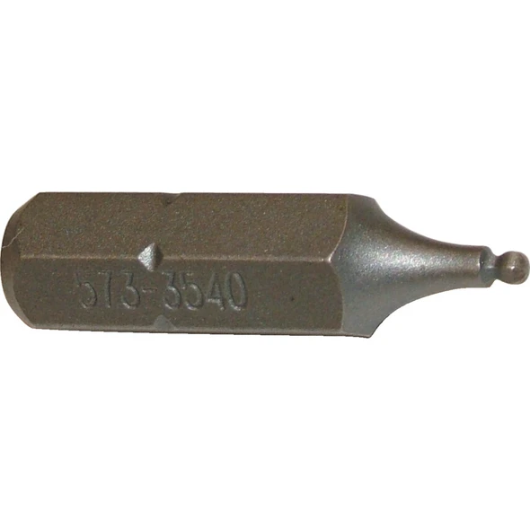 KENNEDY 4.0mm BALL POINT HEX BIT x 25mm1/4" HEX