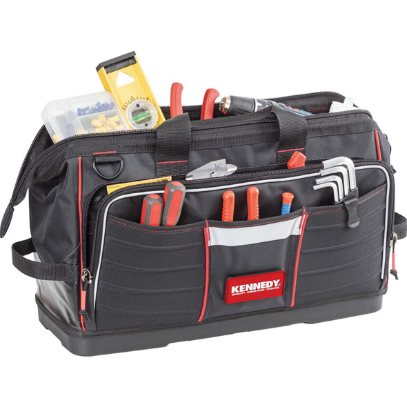 KENNEDY TOOL BAG SOFT WITH POCKETS & SHOULDER STRAP 52cm x 21cm x 30cm