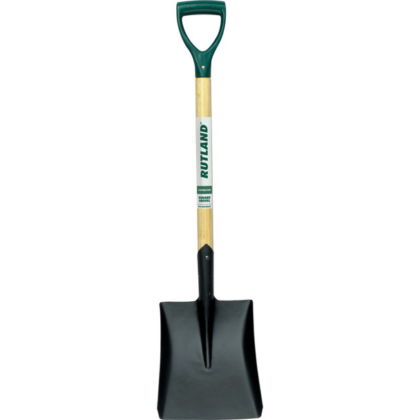 Rutland C/S Square Shovel Hardwood Shaft