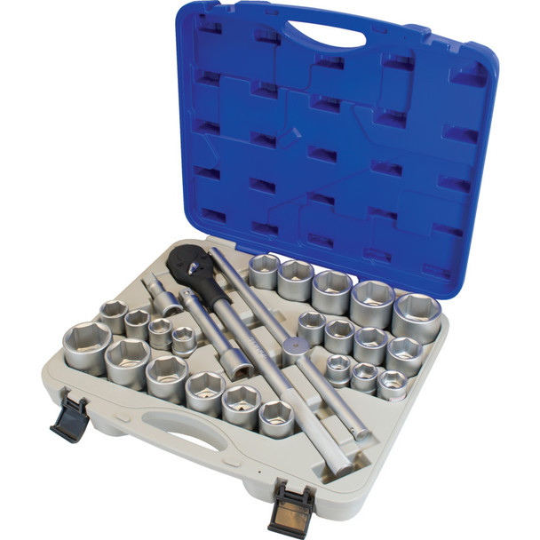 3/4" SQ. DR. 26 PC METRIC & AF SOCKET SET