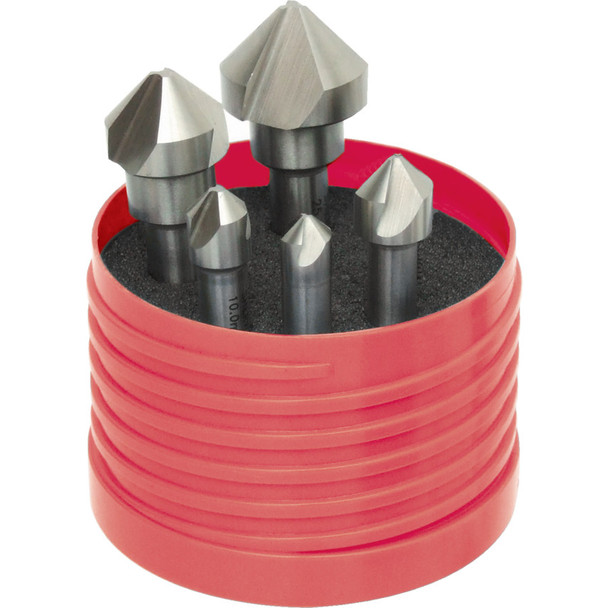 Sherwood 6-16mm 60Deg HSS-Cobalt S/S Countersink Set