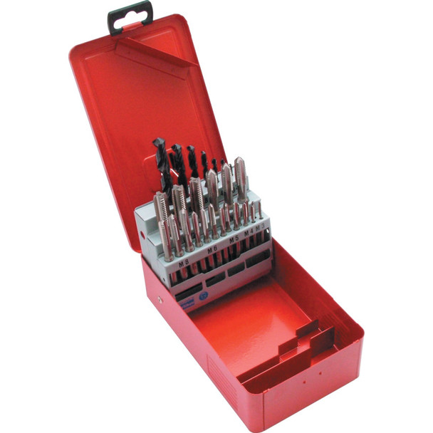 Sherwood Set Of 24 HSS UNF Drills& Taps No10 - 1/2"