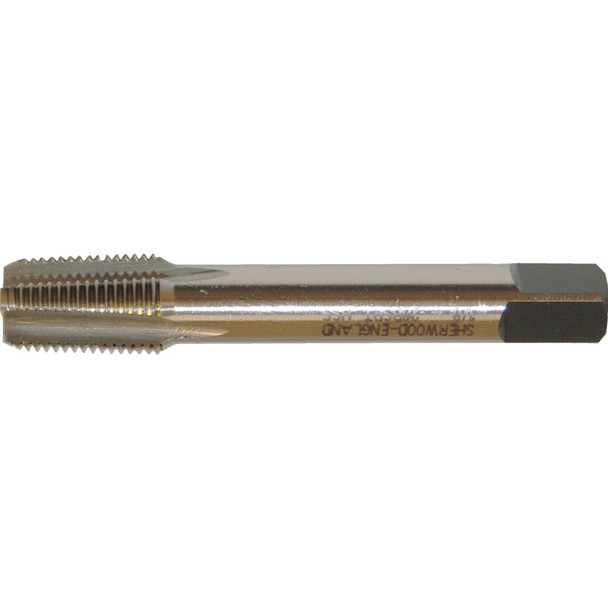 Sherwood 1/8"X28 BSPT HSSgt Str. Flute Plug Tap