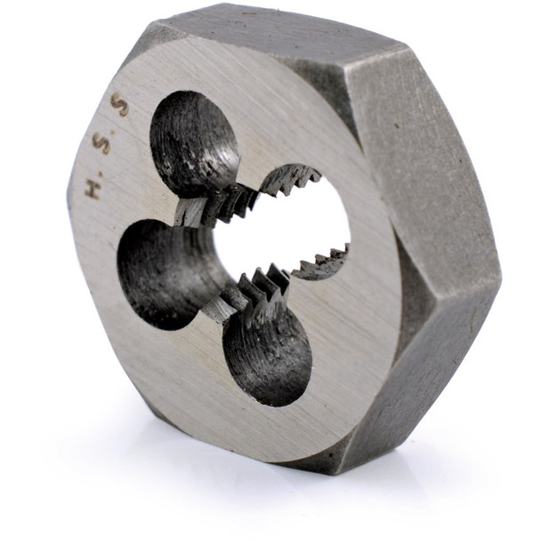 1/4"X20 Bsw Hss Hexagon Die Nut