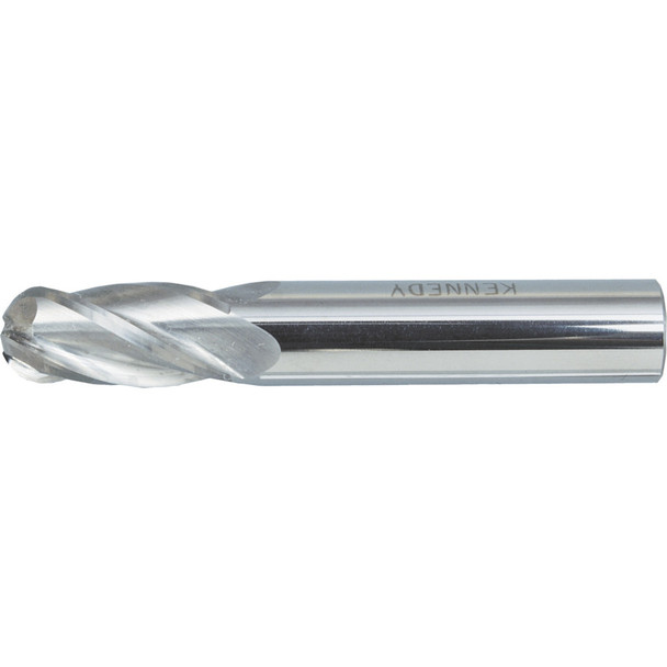 Sherwood 8.0mm 4Fl Ball Nose Carbide End Mill