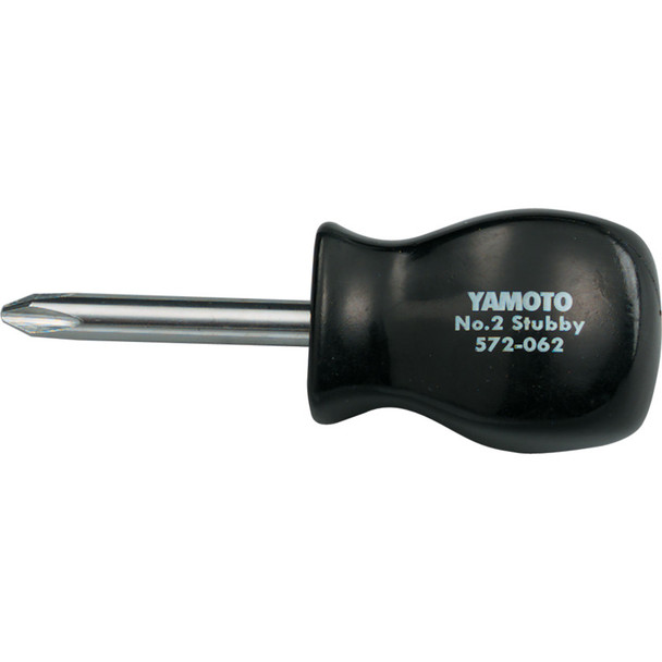 Yamoto No.2 Stubby Cross Pt Mechanics Screwdriver