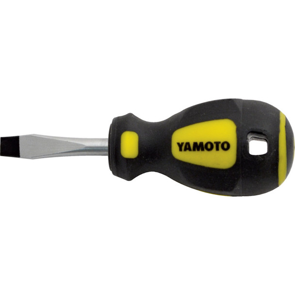 Yamoto 6mm Stubby Flared Tip Tri-Line Screwdriver