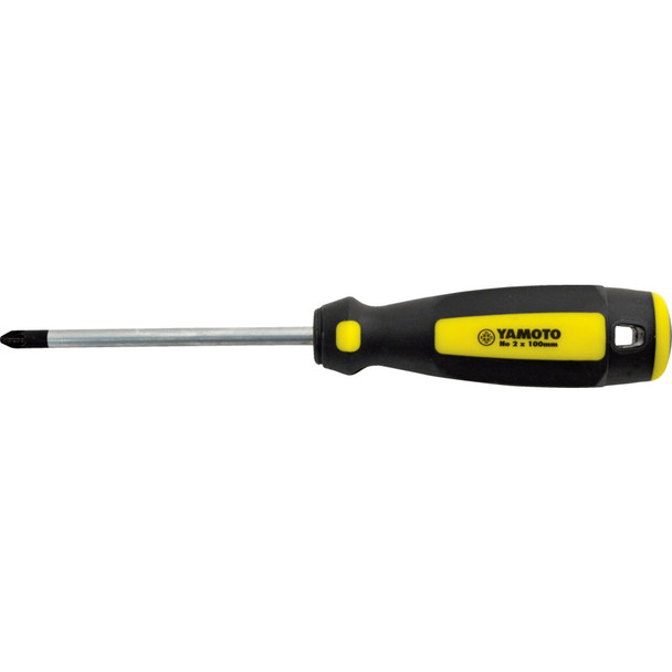 Yamoto No.2X100 Supadrive Tri-Line Screwdriver