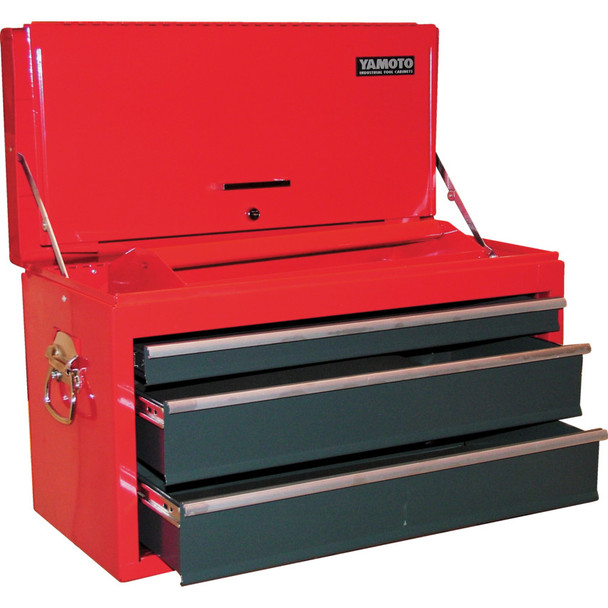 Yamoto 3-Drawer Tool Chest - Red