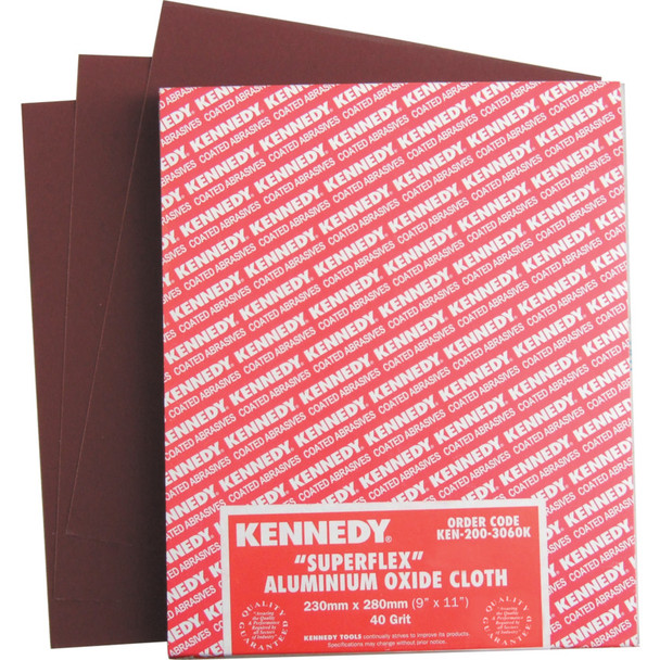 Kennedy 9"X11" Superflex Cloth Sheets Grade 50