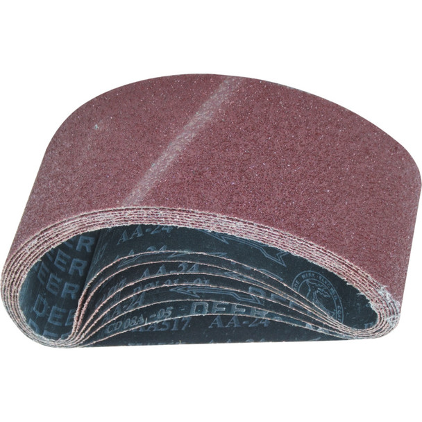 25 x 1065mm AL/OX ABRASIVE BELTS P60 22.49