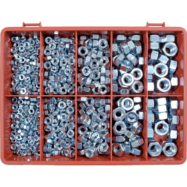 Kennedy Nuts Steel Metric Bzp Kit