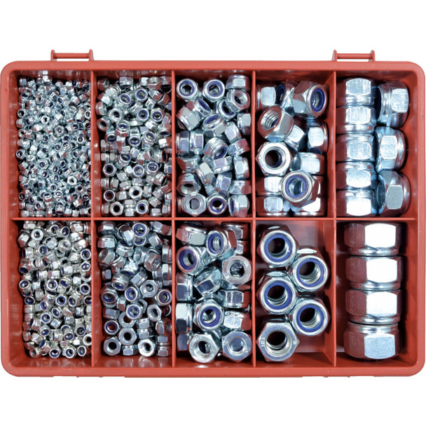 Kennedy Nuts Nylon Insert Metric Kit