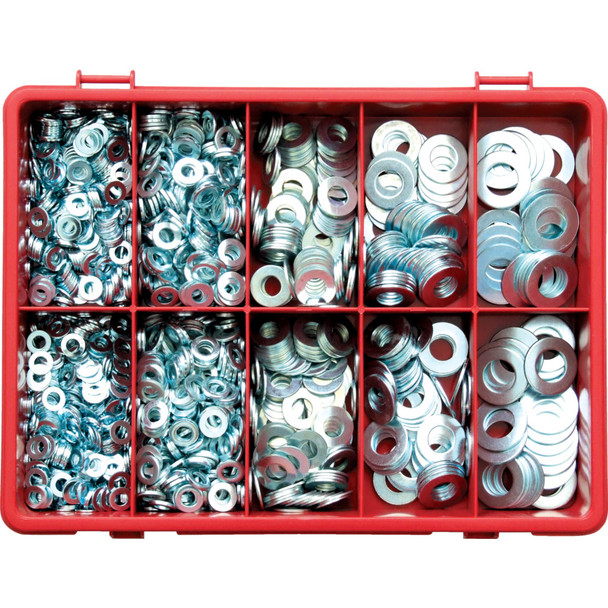 Kennedy Washers Flat Metric Bzp Kit