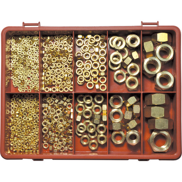 METRIC FULL NUT KIT BRASS 983.06