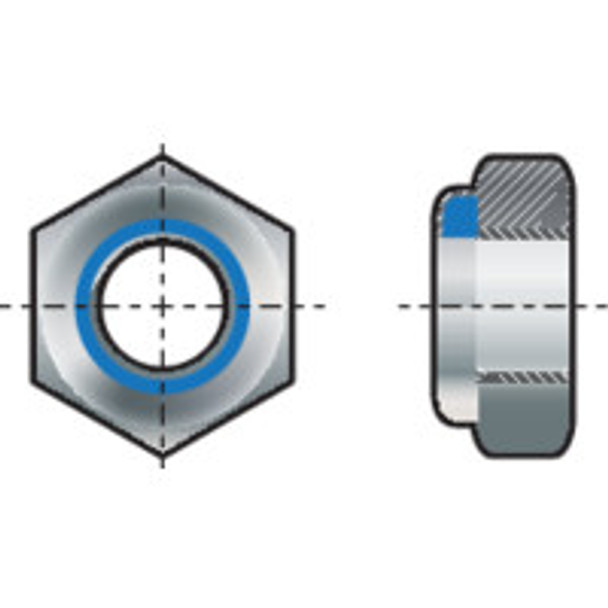 M12 LOCKNUT N/M INSERT A2 3.29